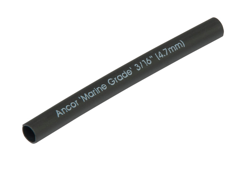 Ancor 3-16"" X 48"" Black Heat Shrink Tubing freeshipping - Cool Boats Tech