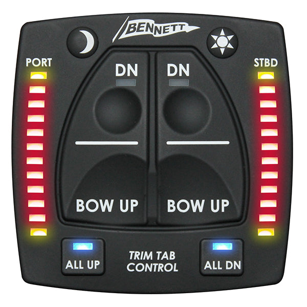 Bennett Obi9000-e Control With Indicator Lights For Bolt Electric Trim Tabs freeshipping - Cool Boats Tech