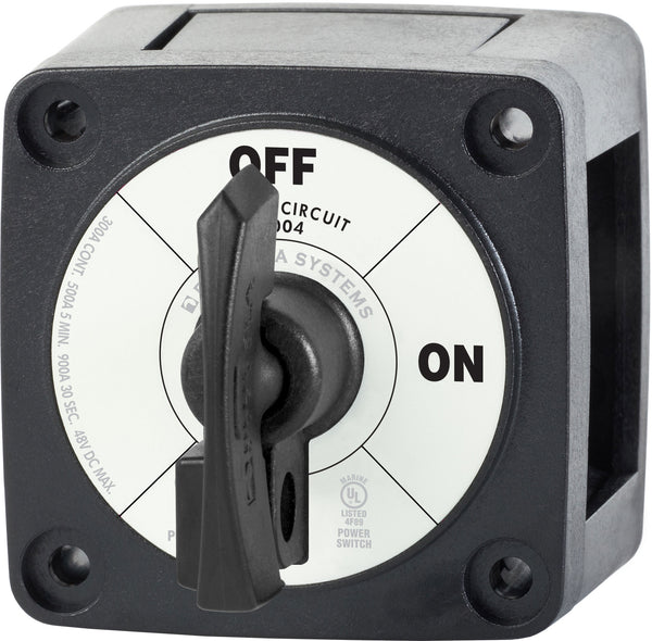 Blue Sea M-series Battery Switch On/off Black With Locking Key