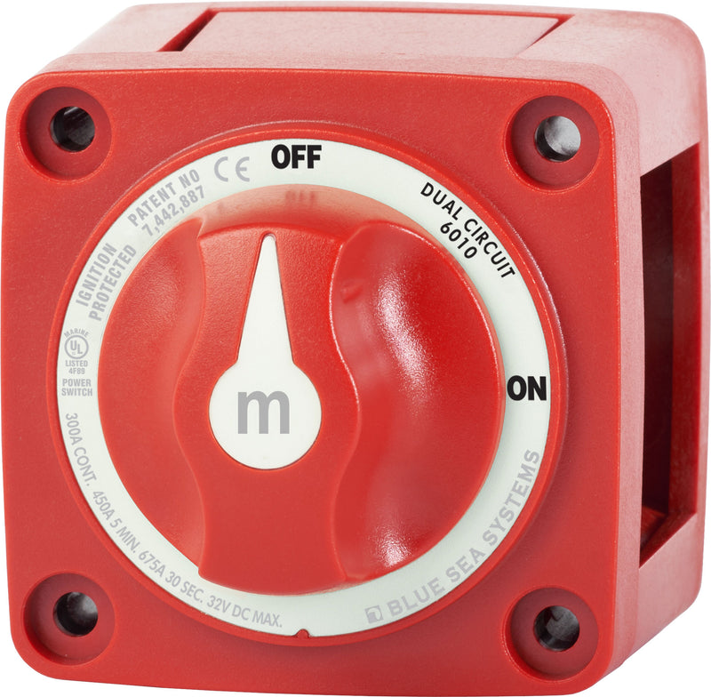 Blue Sea M-series Battery Switch On-off- Dual Circuit freeshipping - Cool Boats Tech