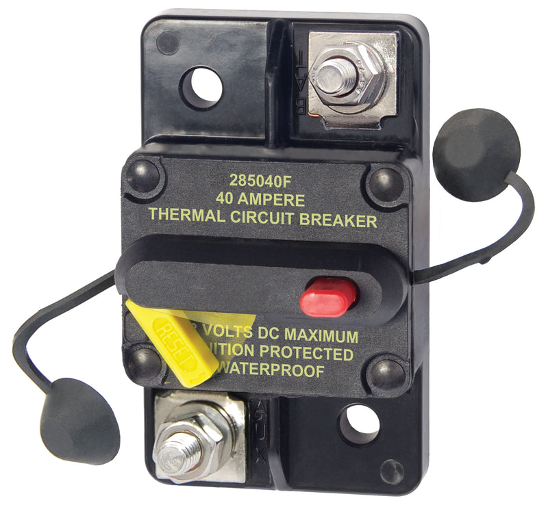 Blue Sea 285-series 40 Amp Circuit Breaker Surface Mount freeshipping - Cool Boats Tech
