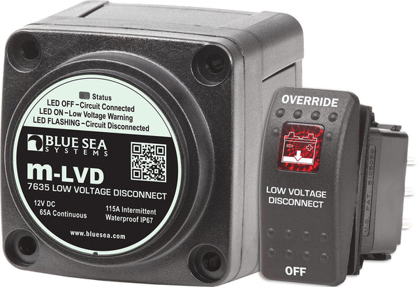 Blue Sea M-lvd Low Voltage Disconnect 12vdc freeshipping - Cool Boats Tech