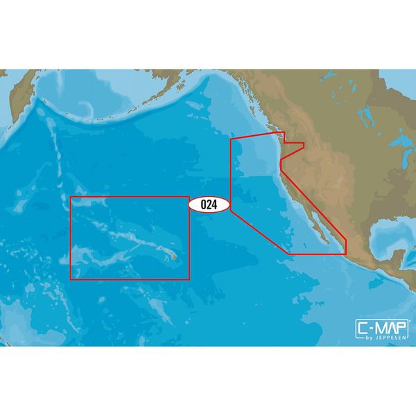 C-map M-na-d024 4d Microsd Usa West Coast And Hawaii freeshipping - Cool Boats Tech