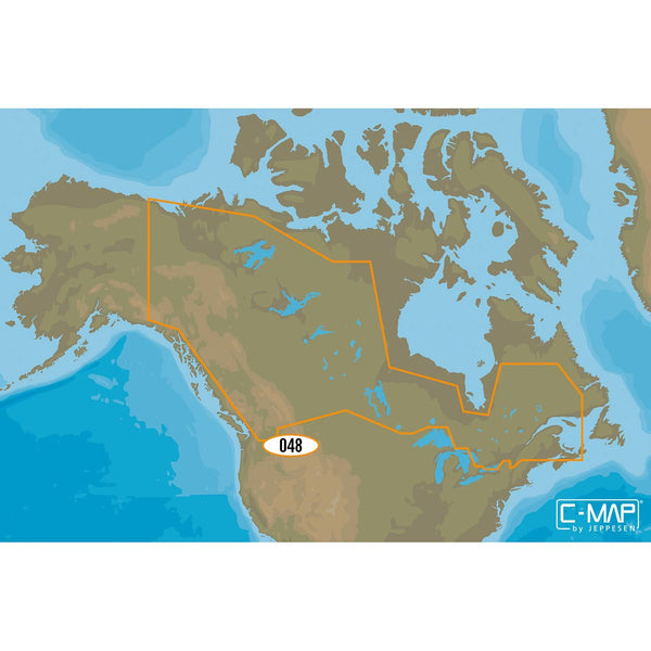 C-map M-na-d048 4d Microsd Canada Lakes freeshipping - Cool Boats Tech