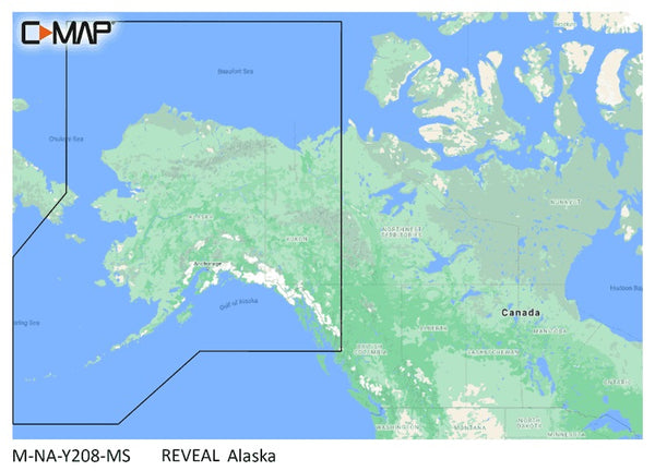 C-map Reveal Coastal Alaska freeshipping - Cool Boats Tech