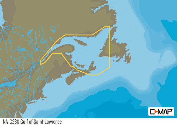 C-map Na-c230 Gulf Of St. Lawrence freeshipping - Cool Boats Tech