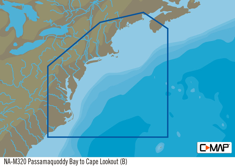 C-map Na-m320 Max Wide Sd Card Bathymetrics Me - Nc freeshipping - Cool Boats Tech