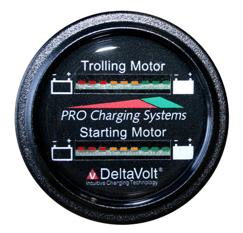 Dual Pro Battery Fuel Gauge For 1 - 24v, 1 -12v  Systems freeshipping - Cool Boats Tech