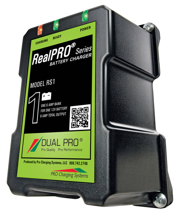 Dual Pro Rs1 Battery Charger 1 Bank 6 Amps freeshipping - Cool Boats Tech