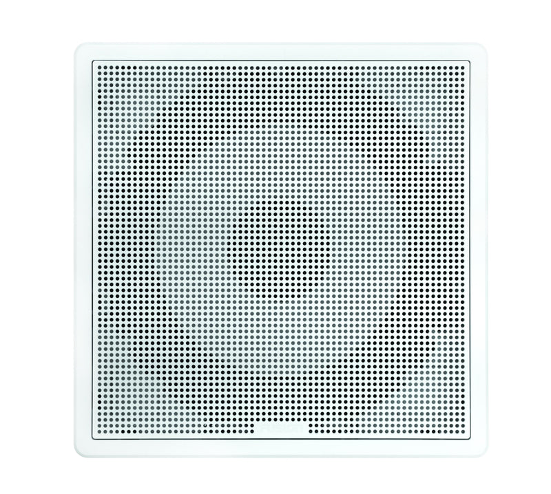 Fusion Fm-s10sw 10"" White Square Flush Mount Subwoofer freeshipping - Cool Boats Tech