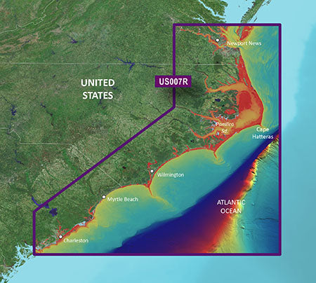 Garmin Vus007r G3 Vision Norfolk To Charleston freeshipping - Cool Boats Tech