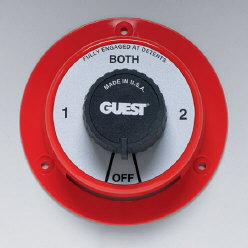 Guest 2100 Battery Switch 4 Pos W- Field Disconnect freeshipping - Cool Boats Tech