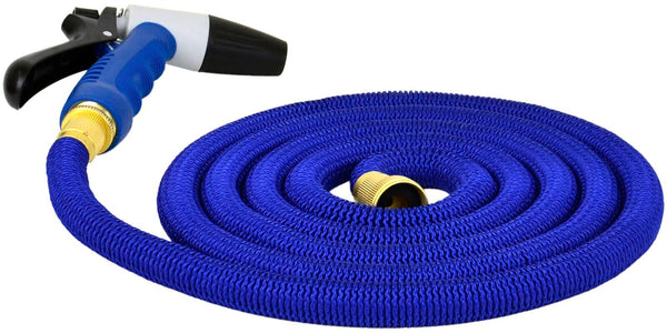 Hosecoil 25' Expandable Hose With Spray Nozzel freeshipping - Cool Boats Tech