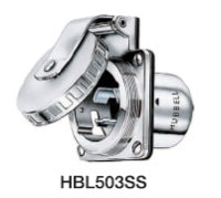 Hubbell Hbl503ss Inlet Round 50a 125v freeshipping - Cool Boats Tech