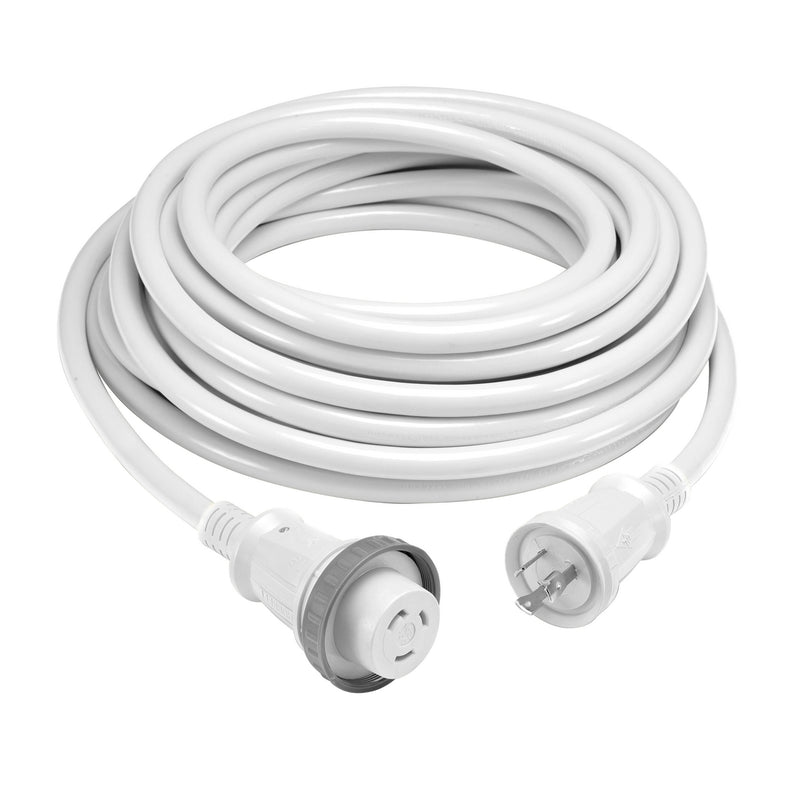 Hubbell Hbl61cm08wled 30 Amp 50 Foot Cordset With Led White freeshipping - Cool Boats Tech