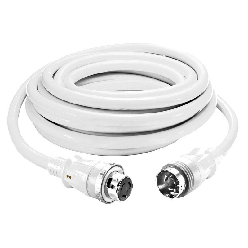 Hubbell Hbl61cm42wled White 50amp Cable W-led 25' freeshipping - Cool Boats Tech