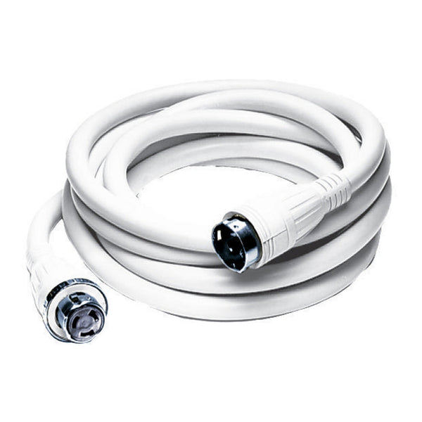 Hubbell Hbl61cm42w 50a 250v 25 Foot White Shore Cord freeshipping - Cool Boats Tech