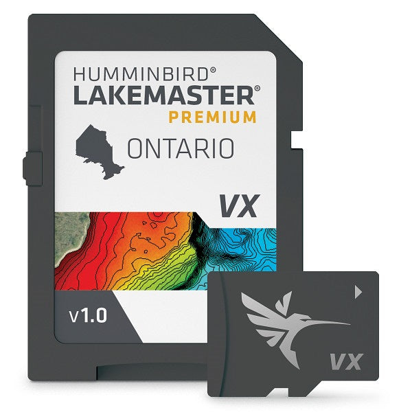 Humminbird Lakemaster Vx Premium Ontario Microsd