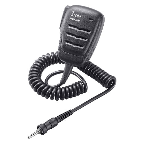 Icom Hm228 Compact Waterproof Speaker Microphone freeshipping - Cool Boats Tech