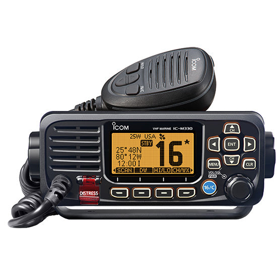 Icom M330 Black Vhf freeshipping - Cool Boats Tech