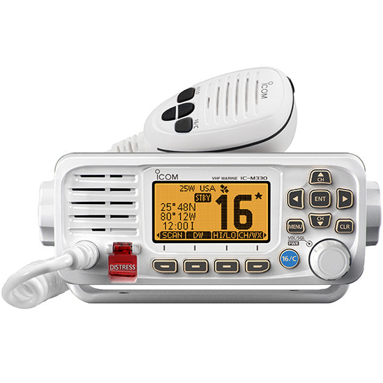 Icom M330g White Vhf With Gps freeshipping - Cool Boats Tech