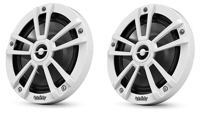 Infinity Inf622mwb 6.5"" Bulk Pack White Speaker Pair No Wire No Screws freeshipping - Cool Boats Tech