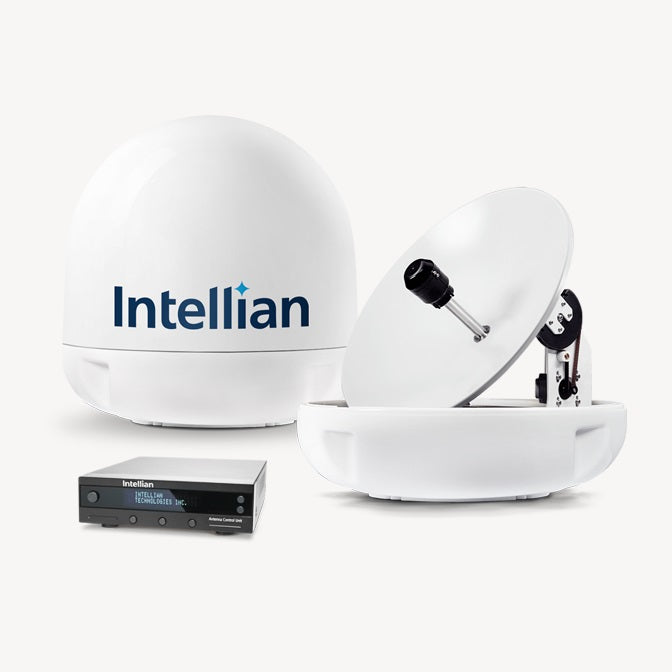 Intellian I5 Tv Antenna All-americas Lnb With Swm30 Kit