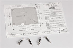 Lowrance Fm-me5 Flush Mount For Elite-mark 5"" Models freeshipping - Cool Boats Tech