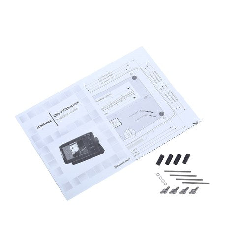 Lowrance Flush Mount Kit For Elite 7 Series freeshipping - Cool Boats Tech