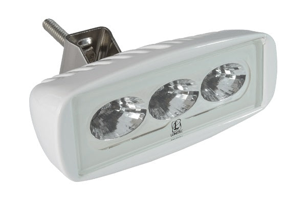 Lumitec Capreralt Floodlight White Led Bracket Mount White Finish 12-24v freeshipping - Cool Boats Tech