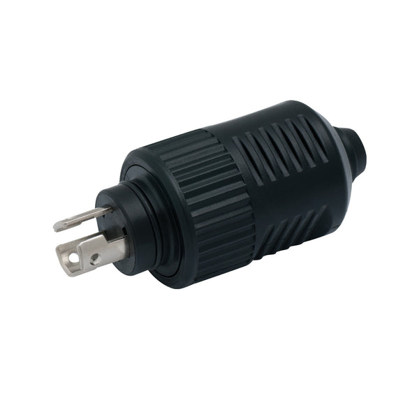 Marinco 12vbps 3-wire Connect Pro Plug Only Single Hole