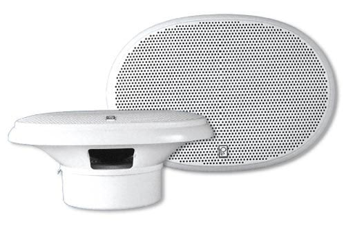 Polyplanar Ma-5950 White 6 X 9 Oval 80 Watt Speakers freeshipping - Cool Boats Tech