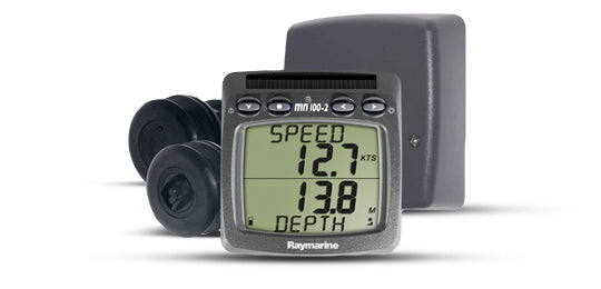 Raymarine T100 Wiress Display W-speed And Depth Transducers freeshipping - Cool Boats Tech