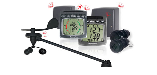 Raymarine Micronet Wireless Depth-speed-wind Nmea System freeshipping - Cool Boats Tech