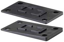 Shakespeare 414 Rubber Shims For Ratchet Mounts 5 Degree Each 2 Front-back 2 Side-side freeshipping - Cool Boats Tech