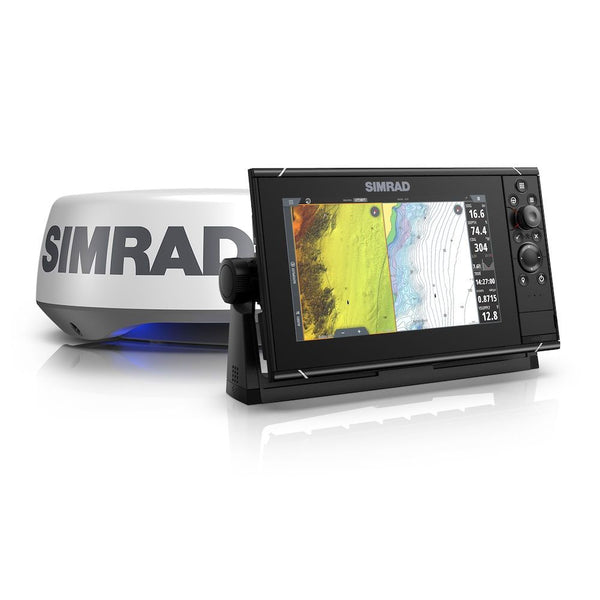 Simrad Nss12 Evo3s Radar Bundle C-map Enhanced And Halo 20+