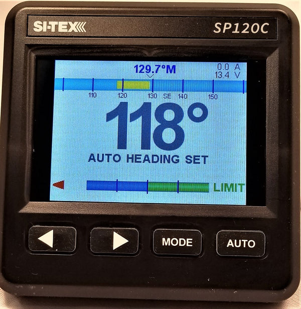 Sitex Sp120c Color Autopilot Virtual Feedback No Drive freeshipping - Cool Boats Tech