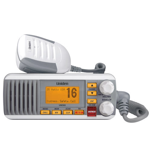 Uniden Um385 White Vhf Class D Dsc 25 Watt freeshipping - Cool Boats Tech