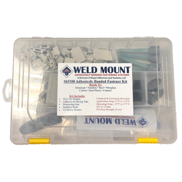 Weld Mount 65100 Adhesively Bonded Fastener Kit